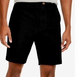 NWT $49 Club Room Men's Stretch 9"  Classic Shorts 32 black